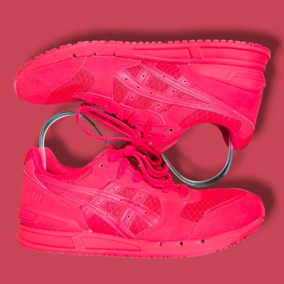ASICS | Gel Lyte Classic Red On Red Mens Sneakers -Size 8 - Picture 16 of 16